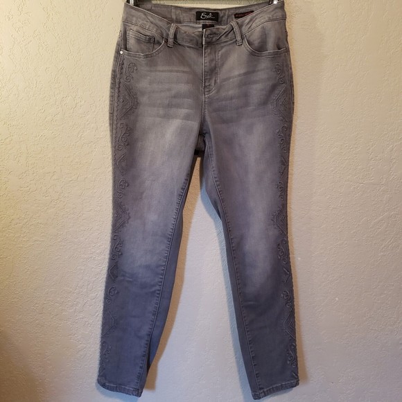Earl Jeans Jeans Earl Jeans Grey Skinny Ankle Size 68 Poshmark